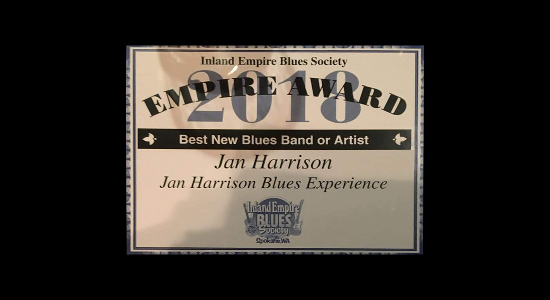 Blues Society Award